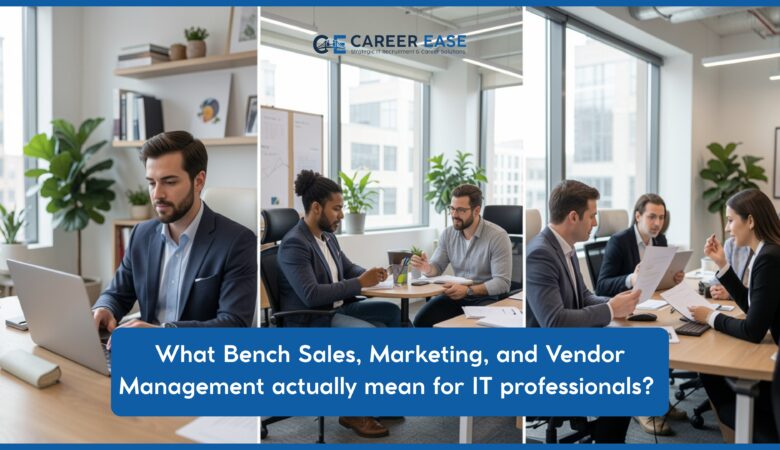 What Bench Sales, Marketing, and Vendor Management actually mean for IT professionals?